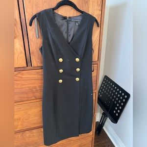 White House black market black dress